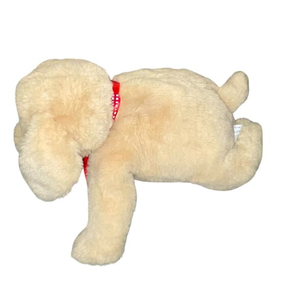 Two Blind Brothers Plush Guider Dog Braille Stuffed Animal Nursery Decor Tan 16" - Picture 9 of 12
